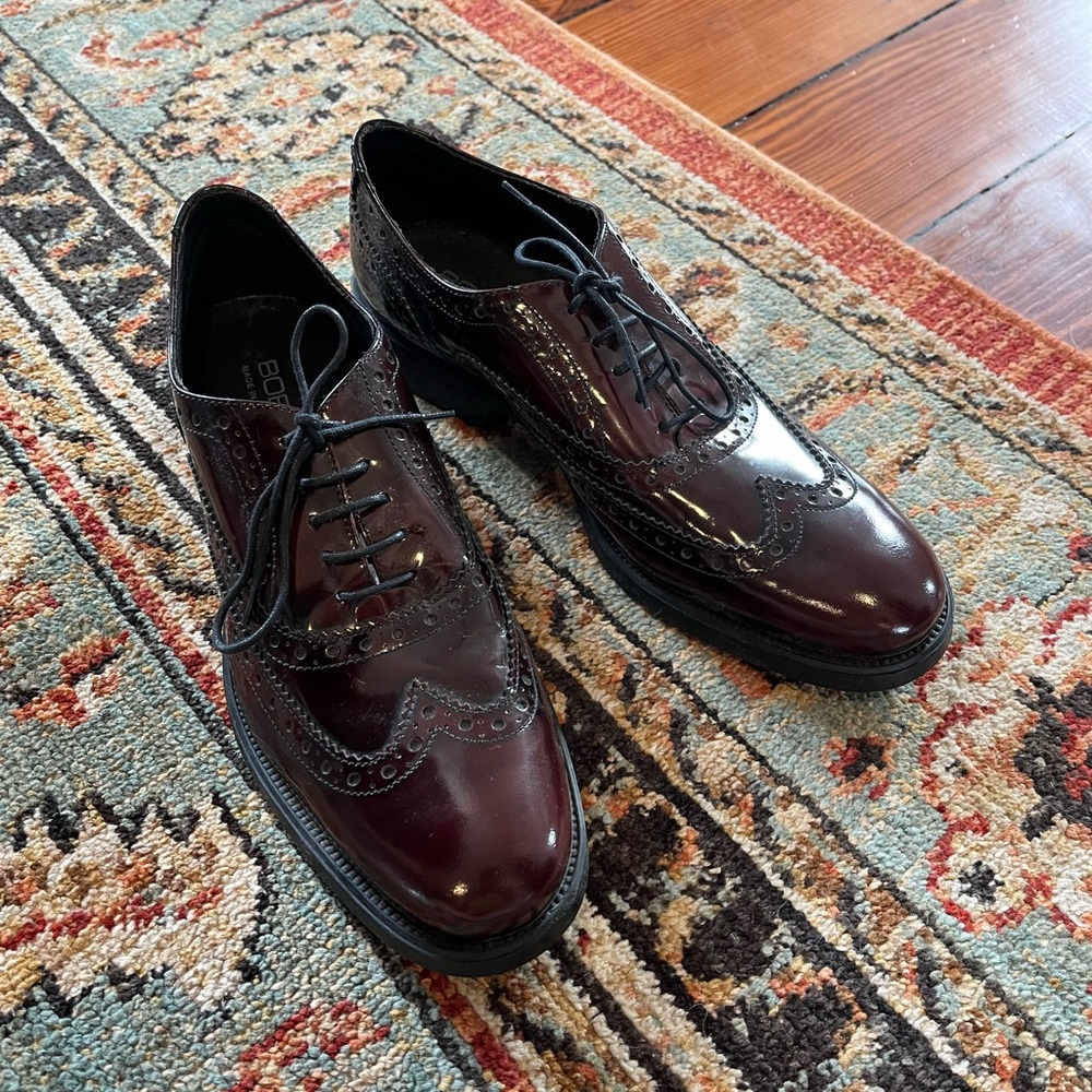 Boemos Leather Oxford Loafer